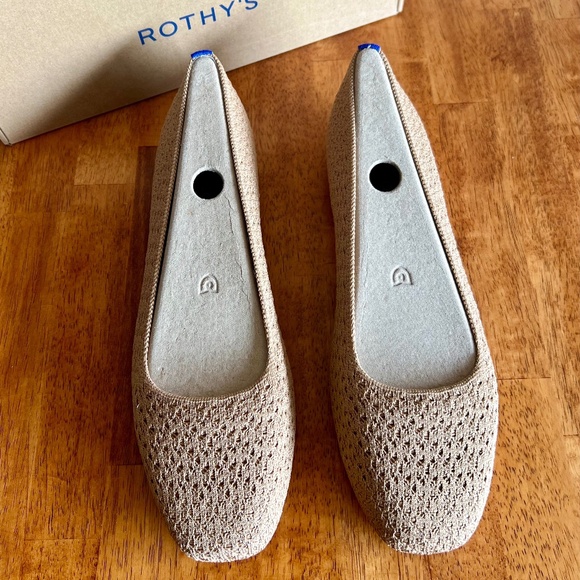 Rothy's The Max Square Flat - Wren Crochet (Size 13) - Picture 1 of 3